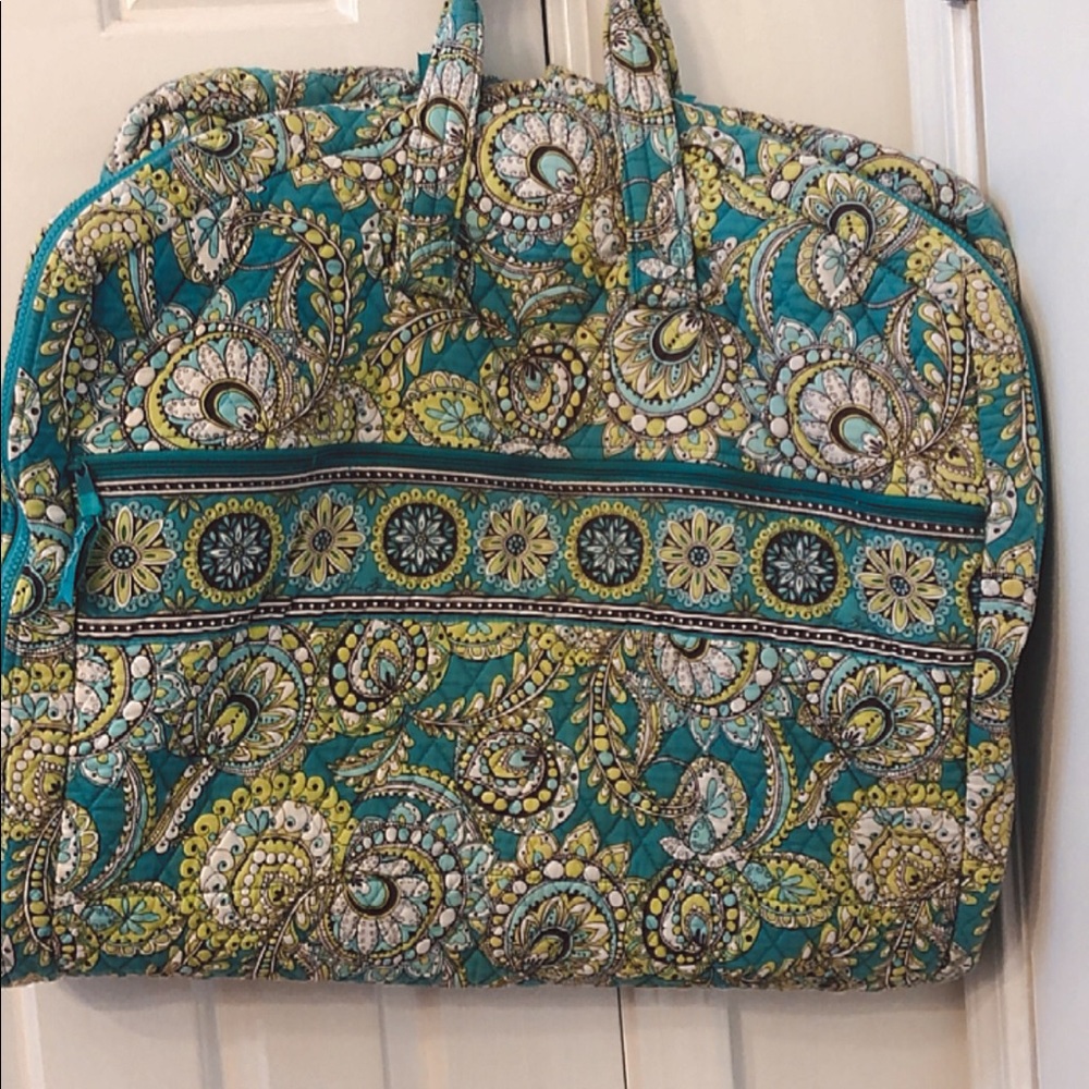 SOLD ON FB Vera Bradley peacock garment bag
